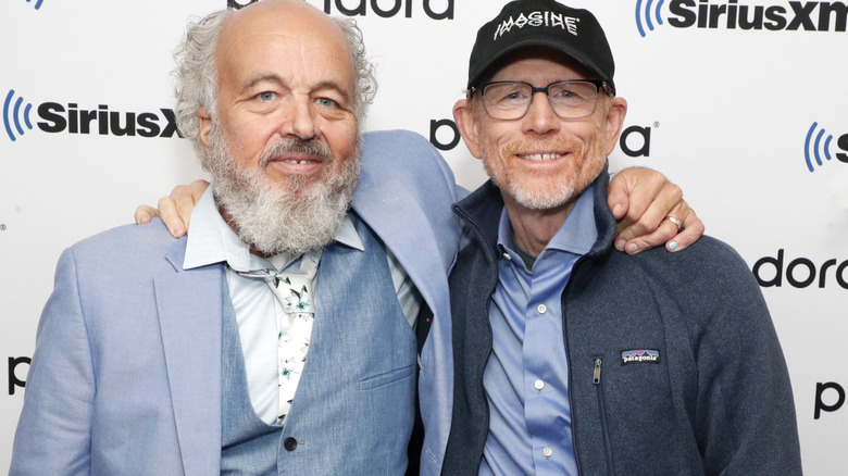 Ron Howard and Clint Howard at SiriusXM