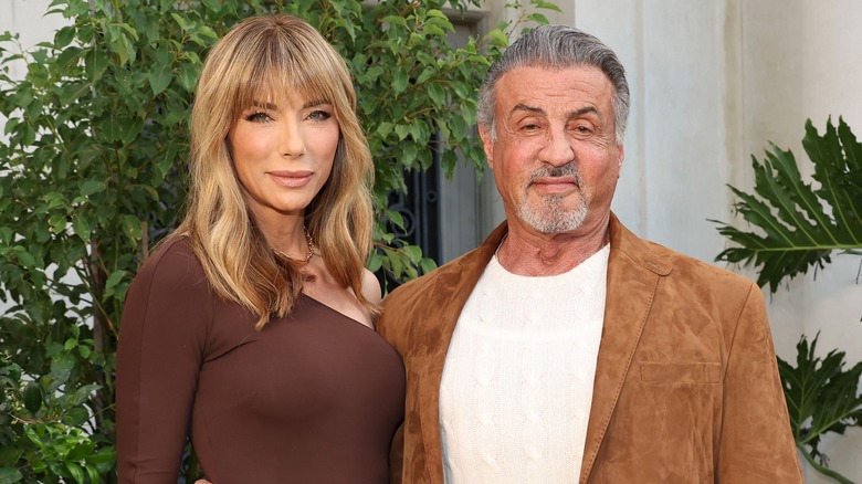 Sylvester Stallone and wife Jennifer Flavin