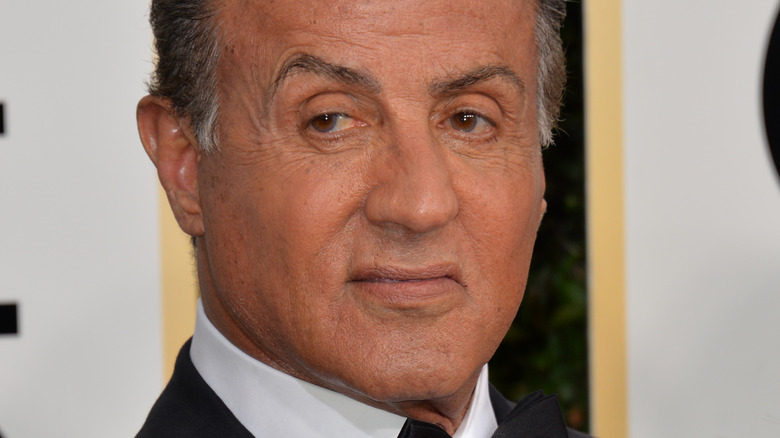 Sylvester Stallone on the red carpet