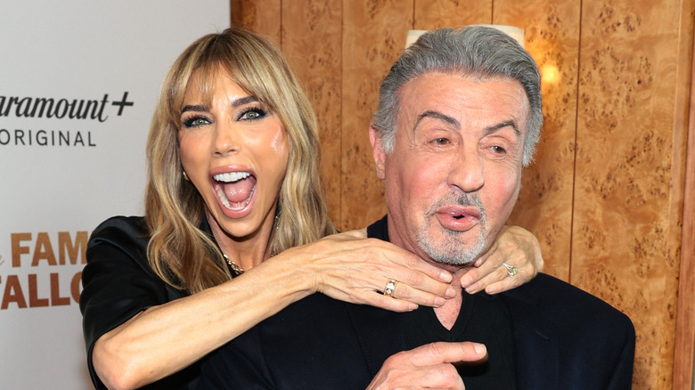 Jennifer Flavin and Sylvester Stallone