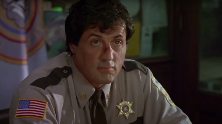 Sylvester Stallone acting in Cop Land