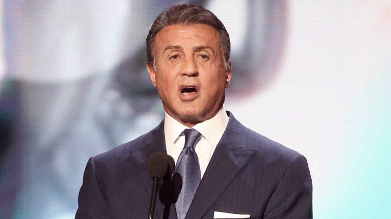 ​Sylvester Stallone speaking