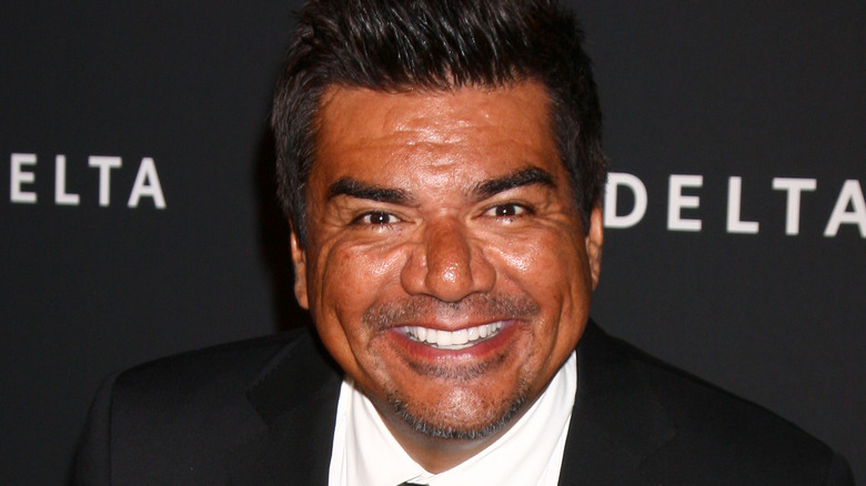 George Lopez smiling