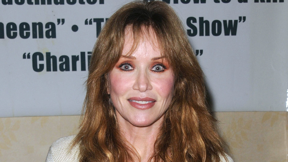 Tanya Roberts smiling