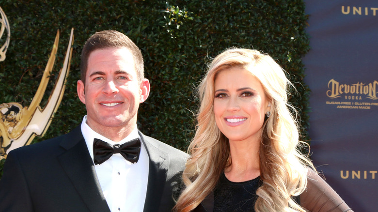 Tarek El Moussa and Christina Haack at the 44th Daytime Emmy Awards 2017