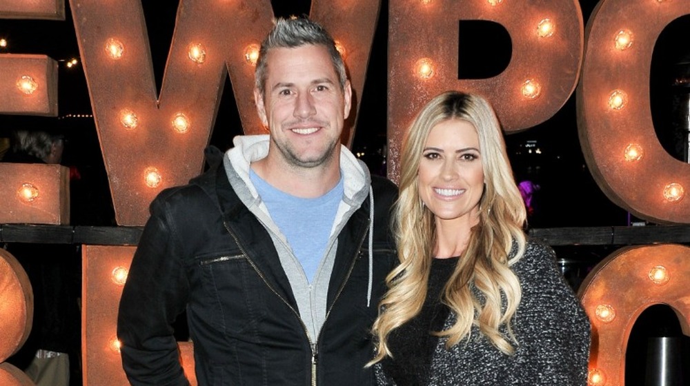 Christina Anstead and Ant Anstead smiling