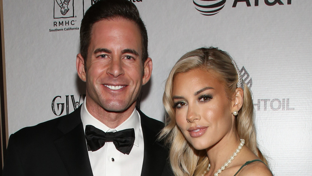 Tarek El Moussa and Heather Rae Young on the red carpet