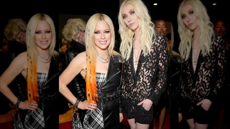 Avril Lavigne with Taylor Momsen