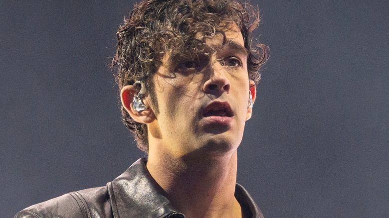 Matt Healy performing