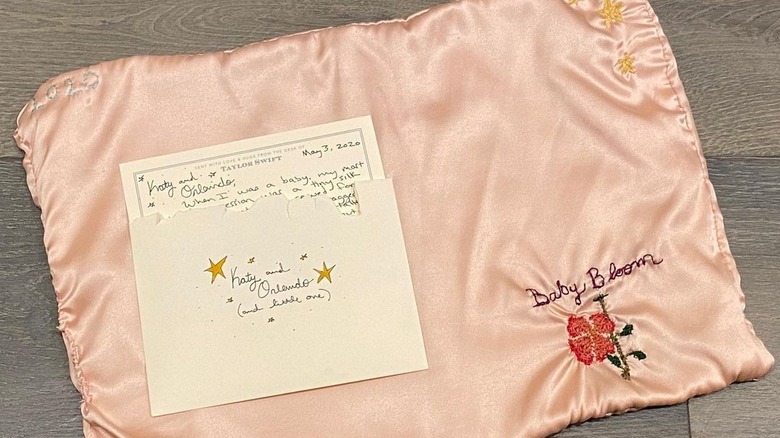 Taylor Swift's baby blanket to Katy Perry