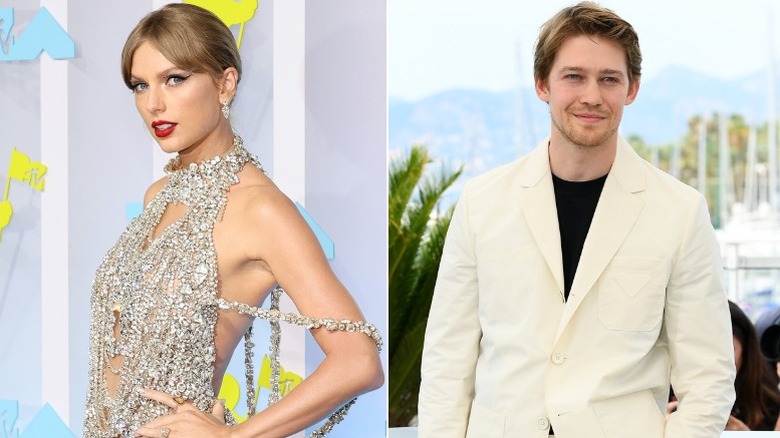 Taylor Swift diamonds, Joe Alwyn suit