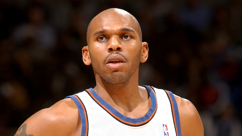 Jerry Stackhouse's standing on court