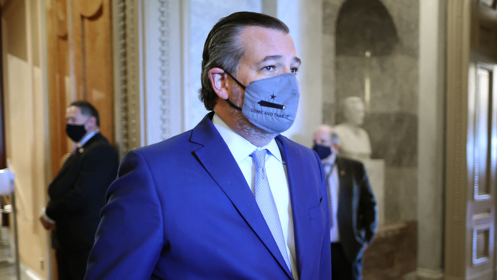 Ted Cruz leaves the Senate Jan 29 2021 