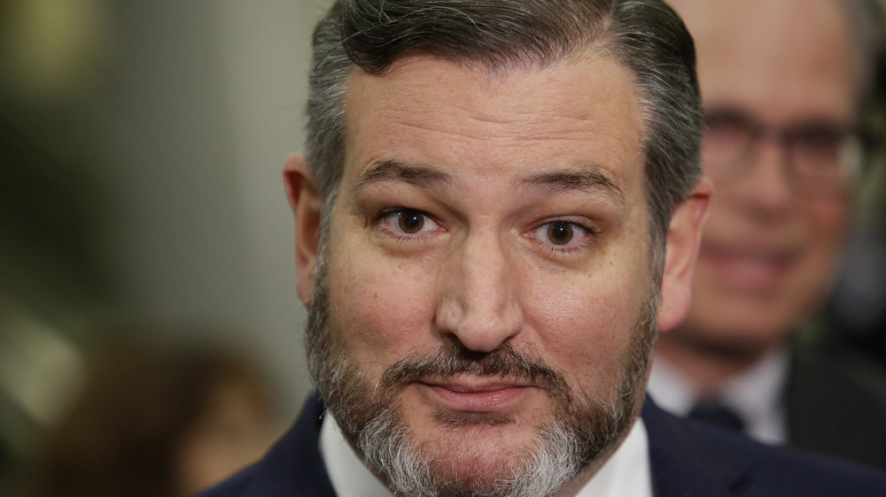 Ted Cruz staring