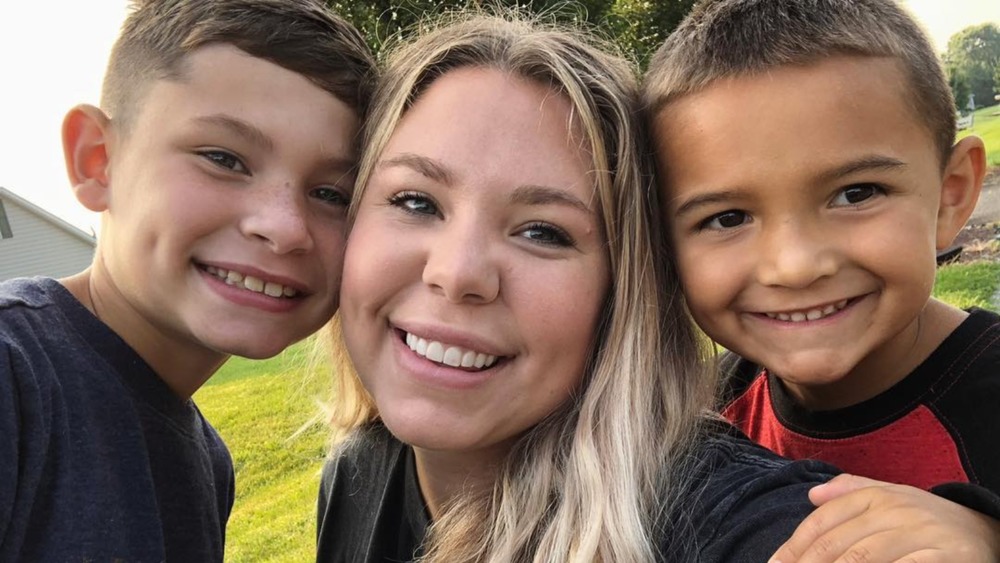 Kailyn Lowry and sons Isaac and Lincoln