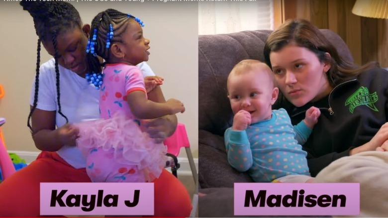 Kayla J. and Madisen Beith of Teen Mom: Young and Pregnant