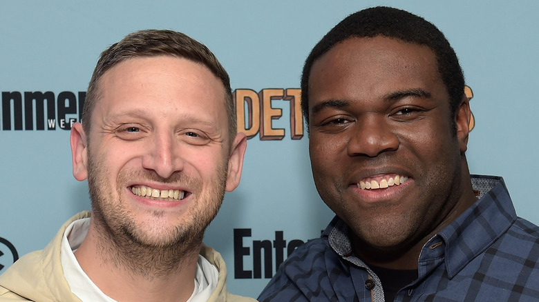 Tim Robinson and Sam Richardson smiling