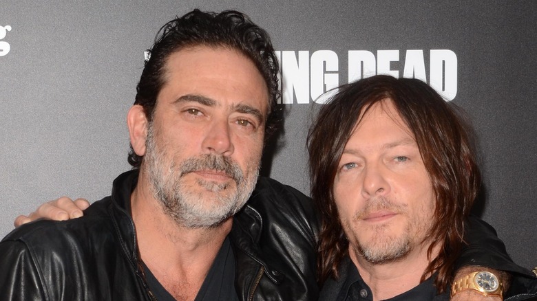 Jeffrey Dean Morgan and Norman Reedus at event