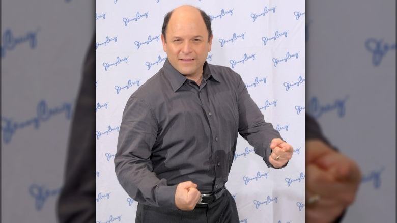 Jason Alexander doing tough pose