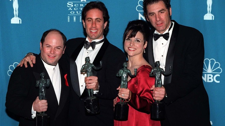 Seinfeld cast holding SAG awards