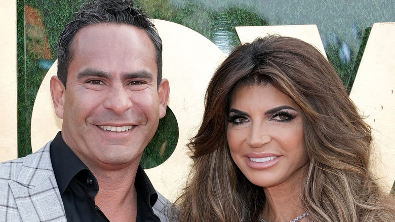 Teresa Giudice Luis Louie Ruelas smiling