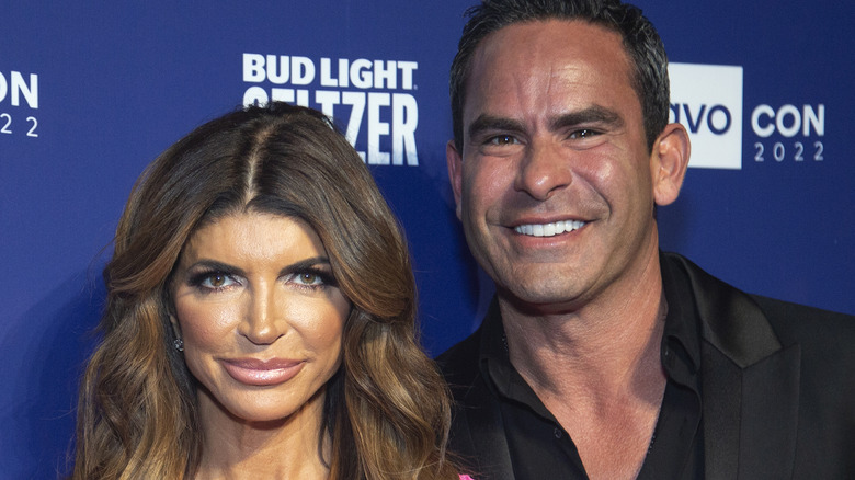 Teresa Giudice Luis Ruelas smiling