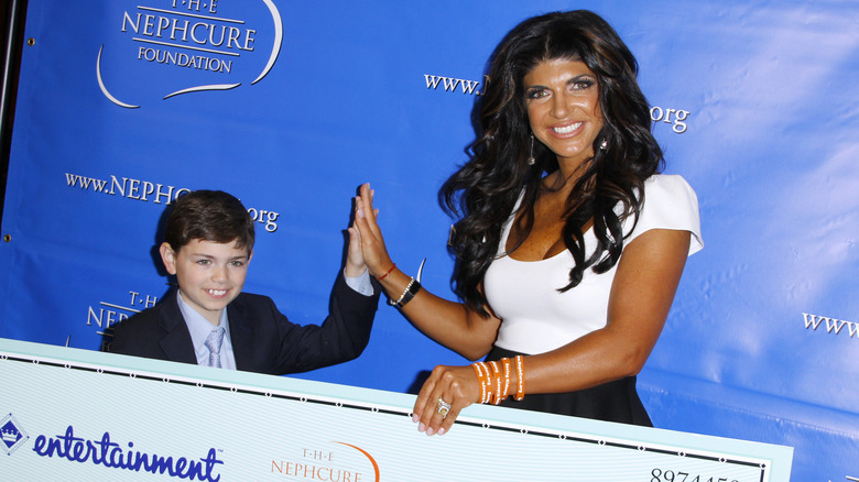 Teresa Giudice charity high five