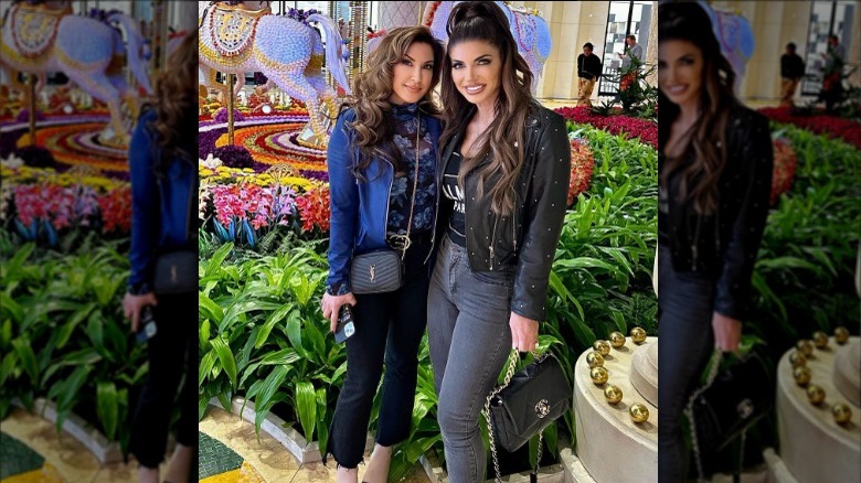 Jacqueline Laurita and Teresa Giudice pose together 