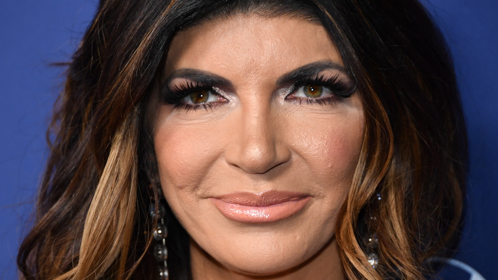 Teresa Giudice staring at the camera