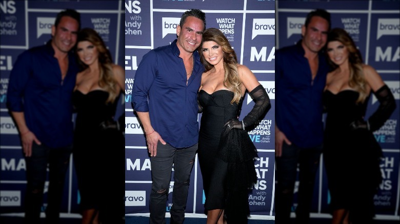 Teresa Giudice and Luis Ruelas posing