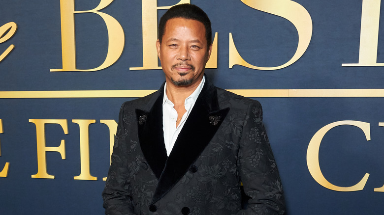 Terrence Howard on the red carpet