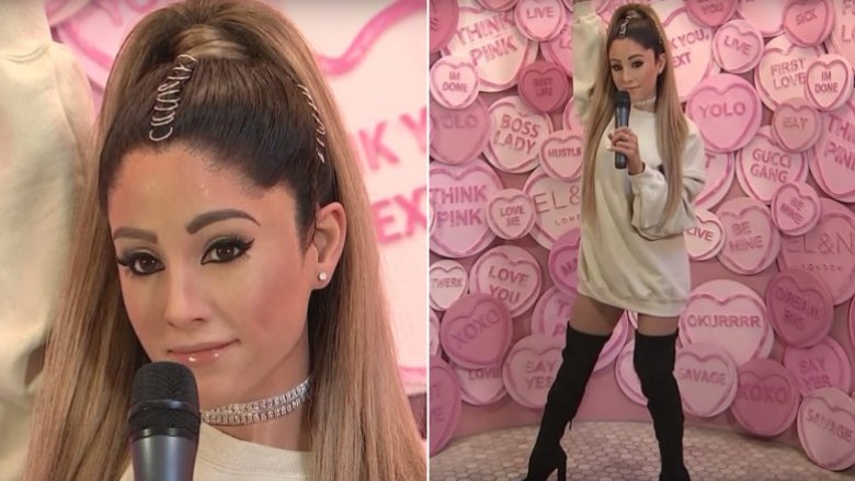 Ariana Grande wax figure