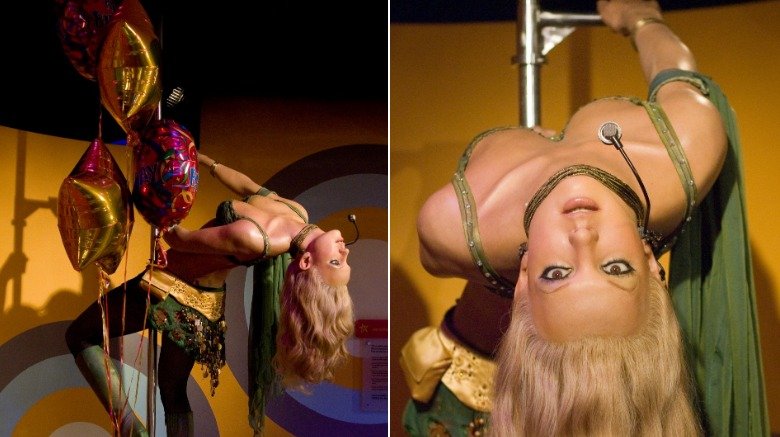 Britney Spears wax sculpture