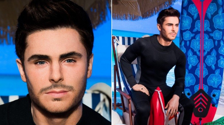 Zac Efron wax figure