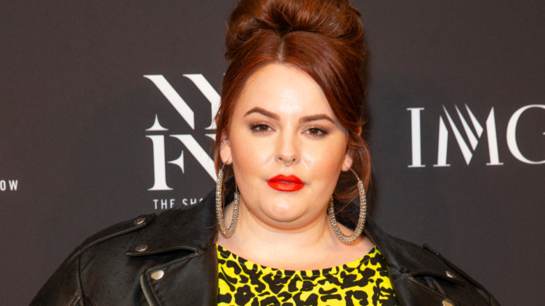 Tess Holliday on a red carpet 