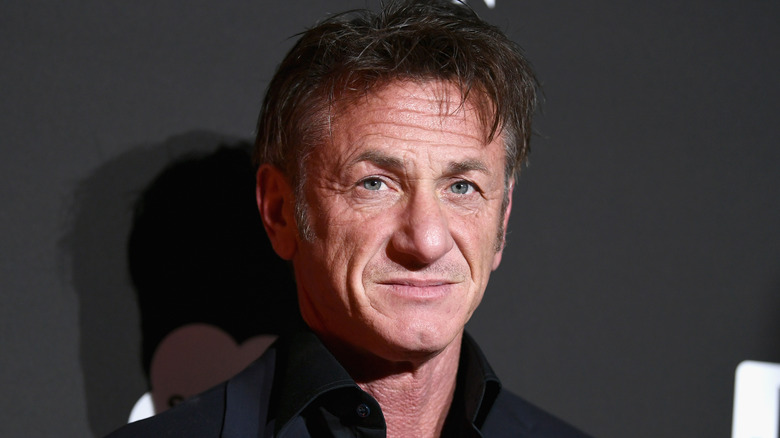 Sean Penn smiling