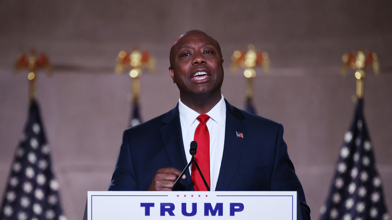 Tim Scott speaking