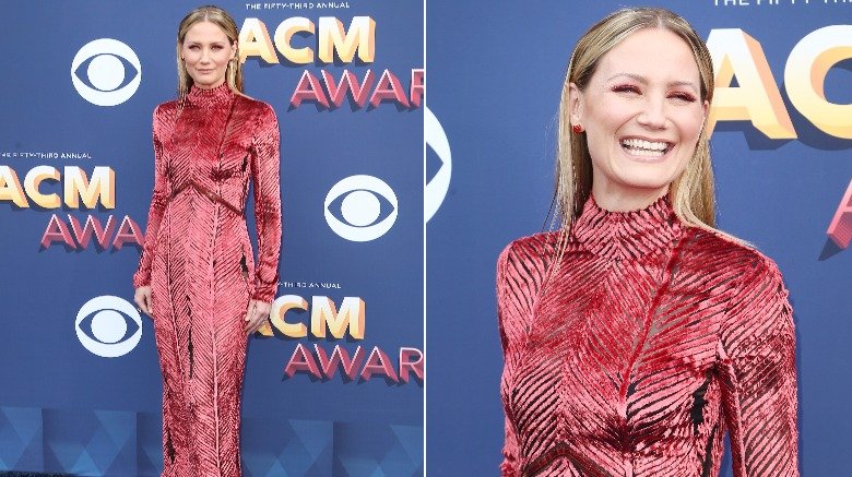 Jennifer Nettles at the 2018 ACM Awards