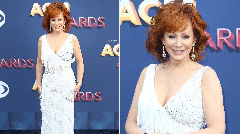 Reba McEntire at the 2018 ACM Awards