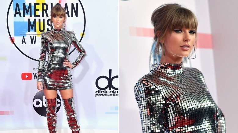 Taylor Swift at the 2018 American Music Awards