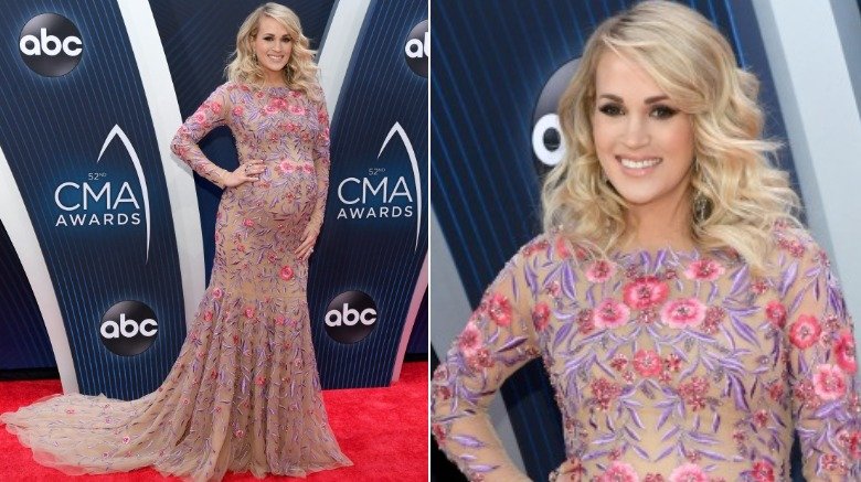 Carrie Underwood at the 2018 CMAs