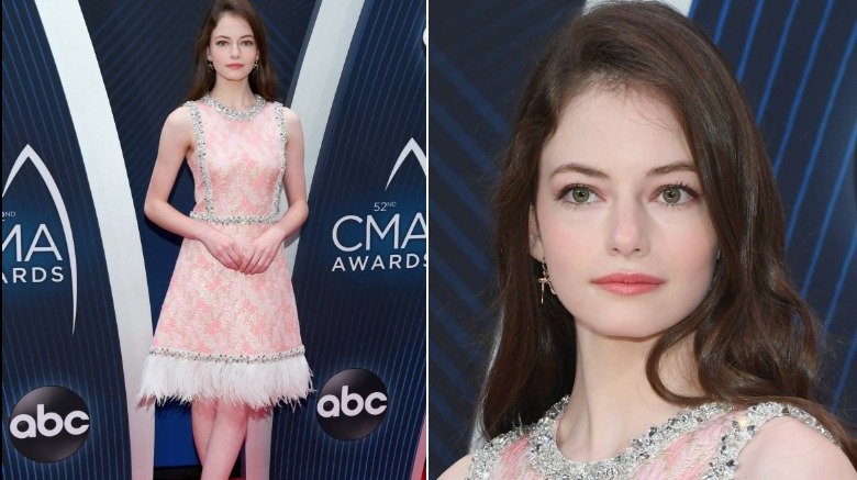 Mackenzie Foy at the 2018 CMAs