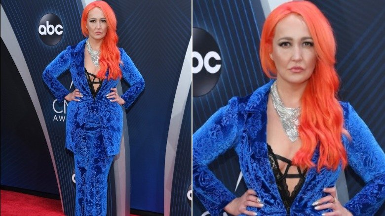 Meghan Linsey at the 2018 CMAs