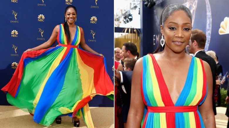 Tiffany Haddish at the 2018 Emmys