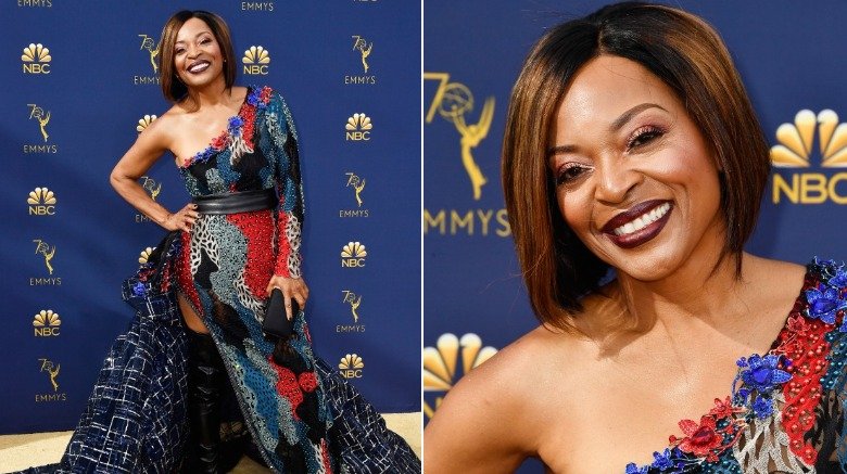 Tina Lifford at the 2018 Emmys