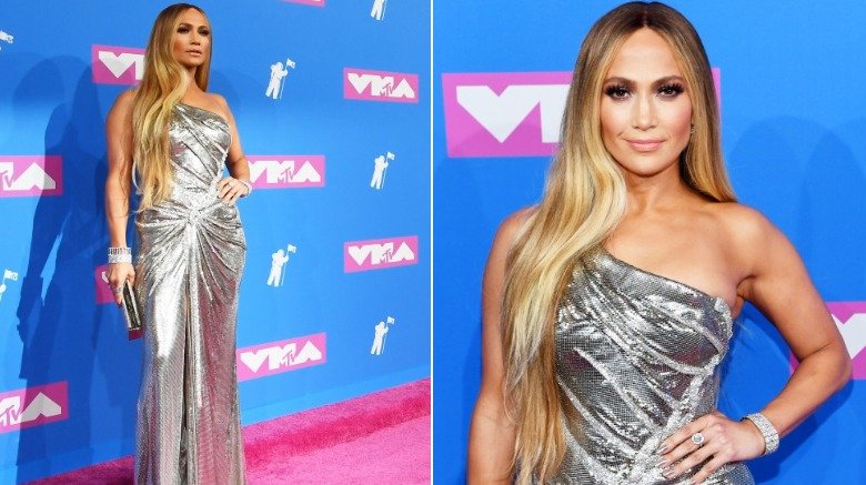 Jennifer Lopez at the 2018 MTV VMAs