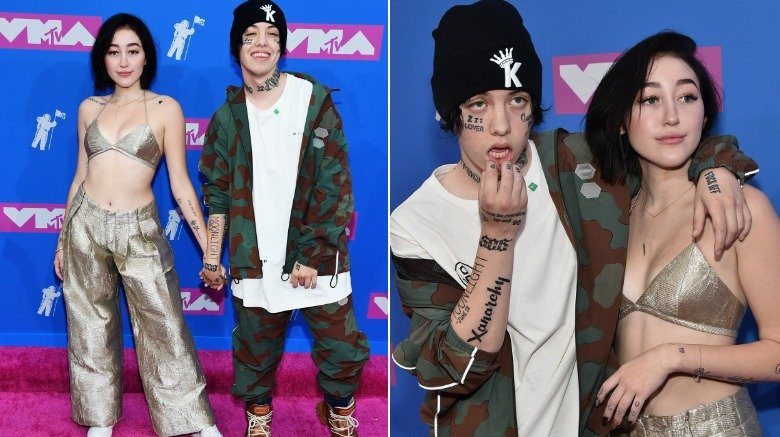 Noah Cyrus and Lil Xan at the MTV Video Music Awards