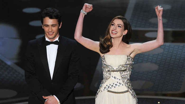 James Franco Anne Hathaway Oscars