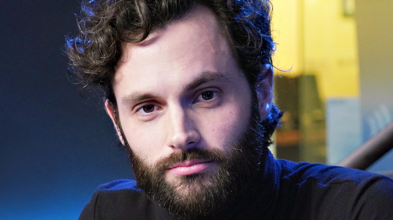 Penn Badgley turtleneck