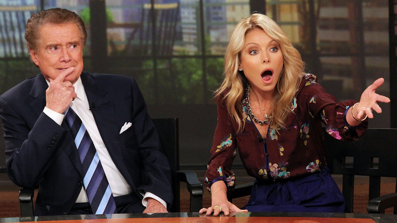 Regis Philbin with Kelly Ripa